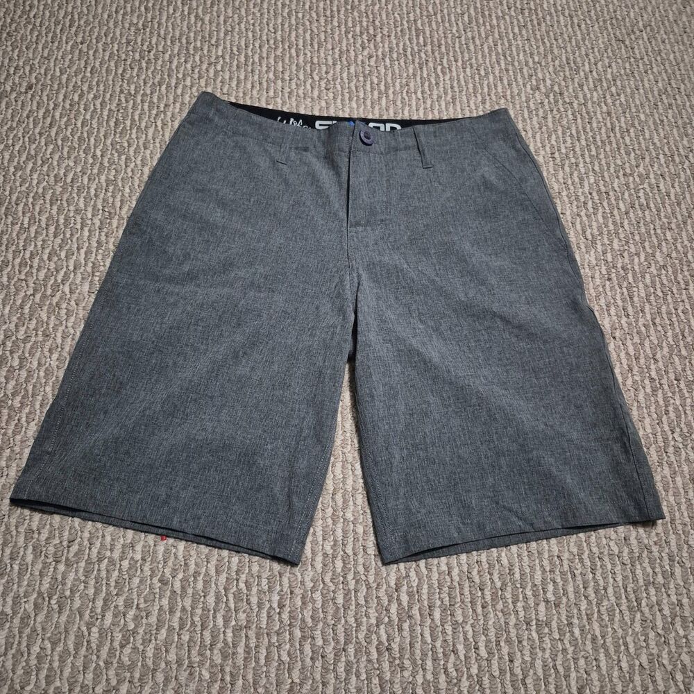 Salt Life SLX-QD Cargo Shorts Mens Size 30 Blue Vapor Stretch Fishing Casual